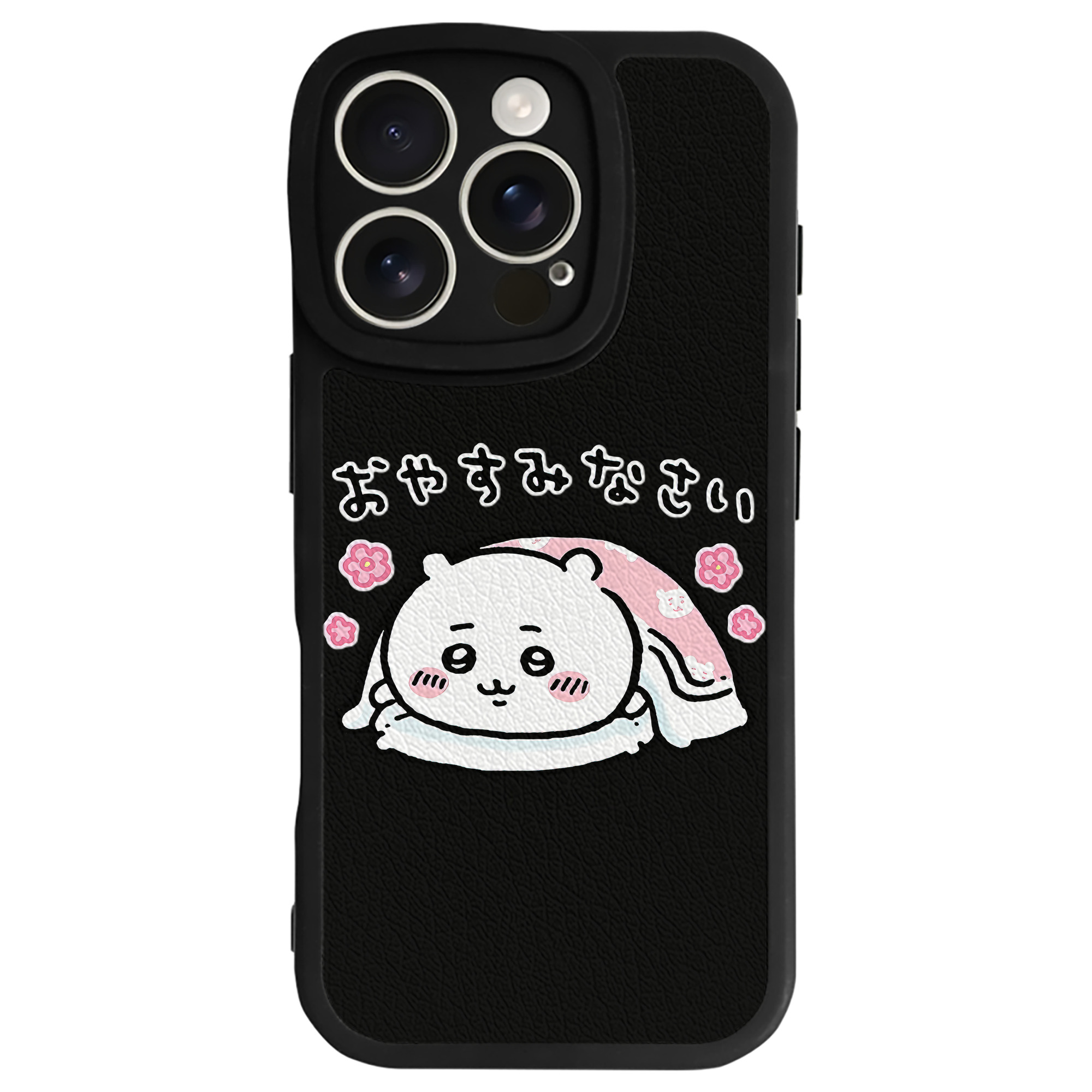 （画像用） ちいかわ ちいかわ Chii-kawa chiikawa 【iPhone 16シリーズ対応】シリコンスマホケース（レザー調） 材質：シリコン